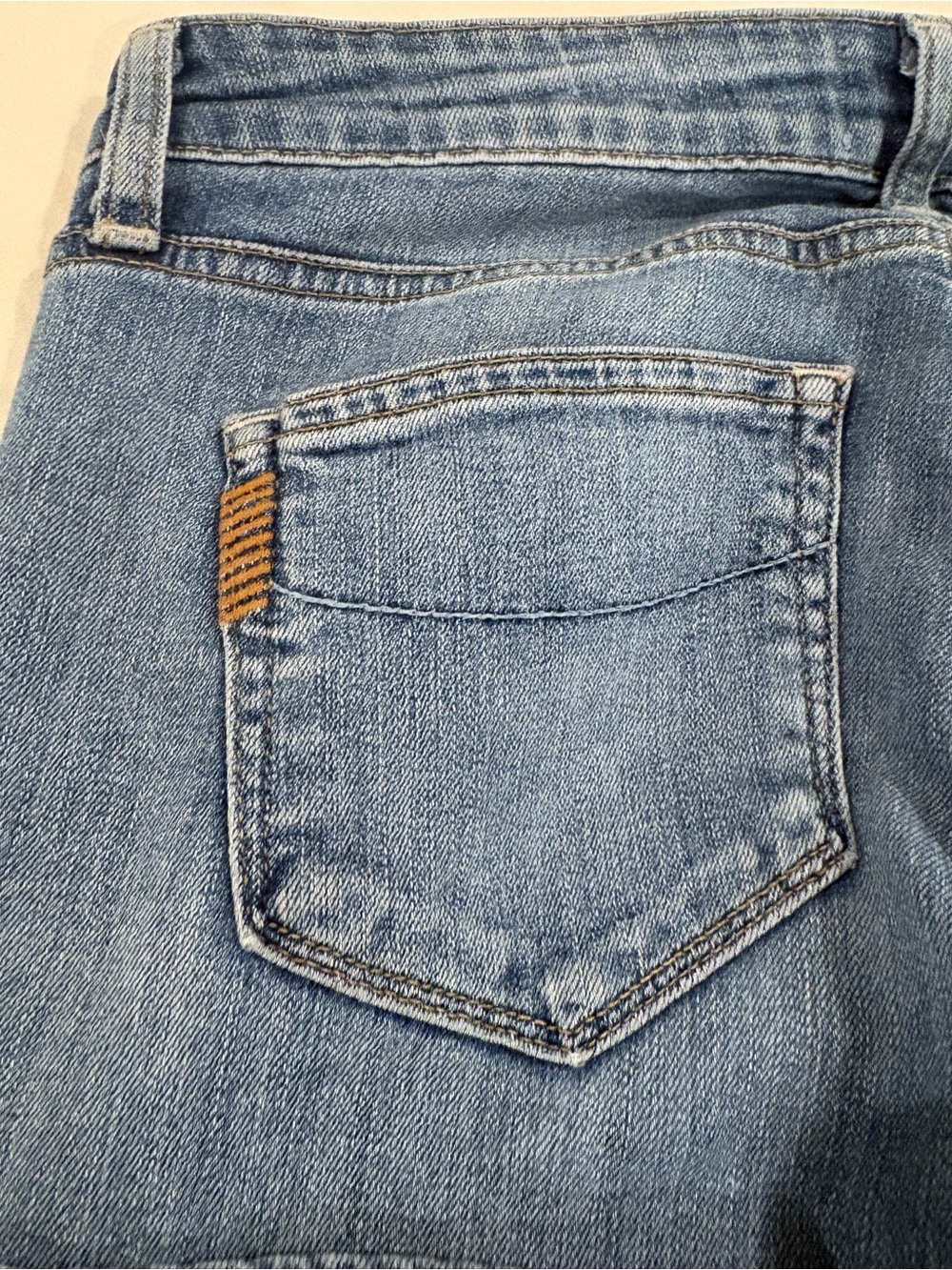 PAIGE JEANS SIZE 25 Blue Long - Picture 8 of 9